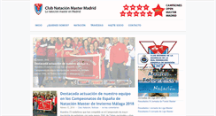 Desktop Screenshot of cnmastermadrid.es